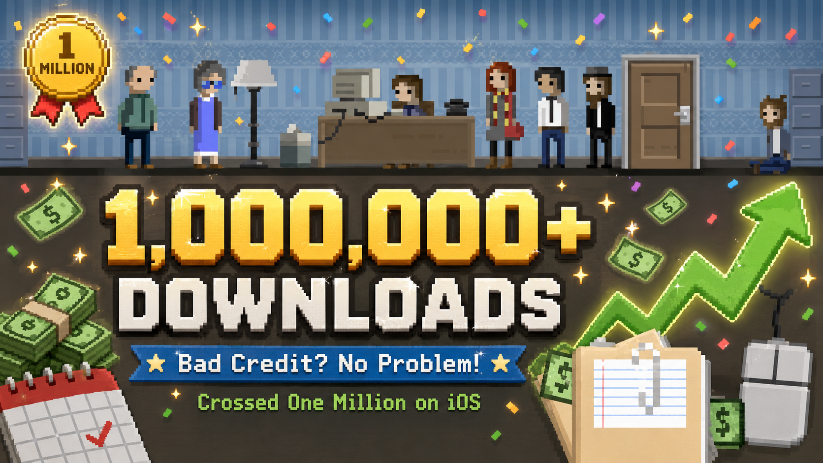 Bad Credit? No Problem! celebrates one million iOS downloads